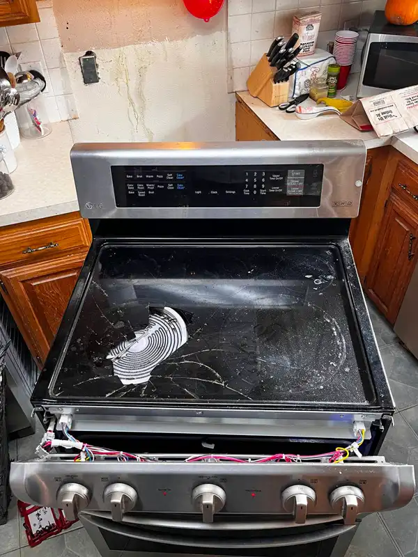 Our licensed technicians repair ovens
